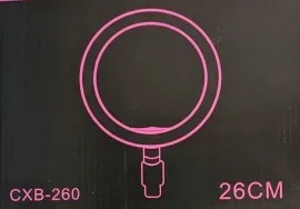 Лампа-кільце CXB260 26cm (з тримачем, без підставки). Фото 11