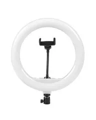 Лампа-кільце K40 32cm (з тримачем, з підставкою) Black