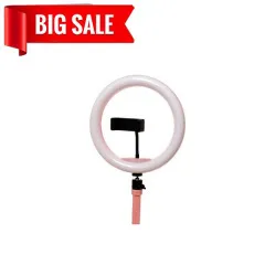 Лампа-кільце K40 32cm (з тримачем, з підставкою) Rose. Фото 4