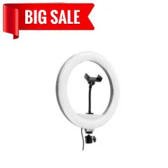 Лампа-кільце Rgb WH32 30cm (з тримачем, без підставки) Black. Фото 5