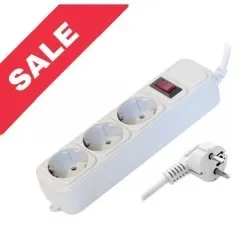 Мережевий фільтр,подовжувач Greenlite SP3 НА 3 розетки 3 м. Фото 9