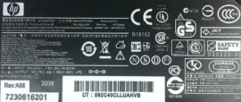 Мзп Ноут HP 19V1,58A. Фото 2