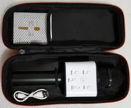 Мікрофон -колонка Q7 Black. Фото 9