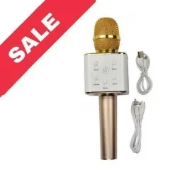 Мікрофон -колонка Q7 Gold. Фото 5