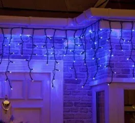 На вулицю Ice 200 Led Blue  10м. Фото 3