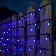 На вулицю шнурок good 100 Led Blue  10м. Фото 2