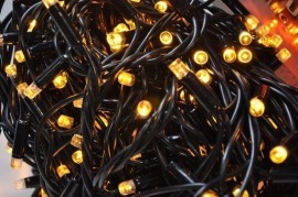 На вулицю шнурок good 100 Led Yellow  10м. Фото 2