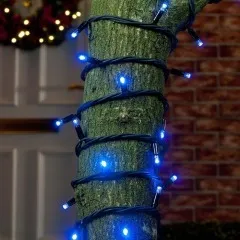 На вулицю шнурок good 200 Led Blue  20м. Фото 5