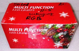 На вулицю шнурок good 50 Led Rgb  5м. Фото 8