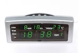 Настільний годинник CX-868 Grey. Фото 2