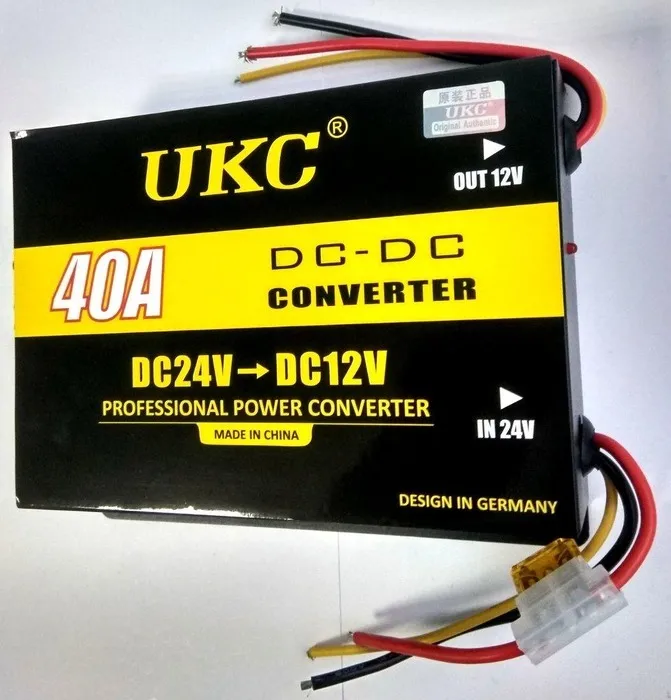 Перетворювач 24V12 40a. Фото 7