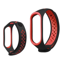 Браслет Mi Band 3/4 Sport Black/Red