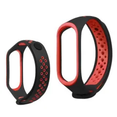 Браслет Mi Band 3/4 Sport Black/Red. Фото 2