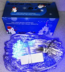 Сітка 260 діодів (Level - повздовж)) Blue 2,5*0,6м. Фото 4