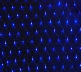 Сітка 260 діодів (Vertical - квадратна) Blue 1,5*1,5м. Фото 3