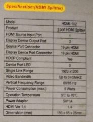 Сплітер Hdmi/2Hdmi. Фото 5