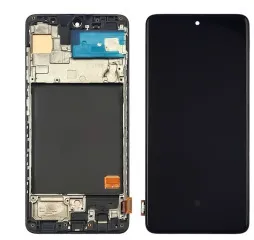 Lcd + Touchscreen Samsung A51/A515/(M31S/M317 без рамки) Black Incell з рамкою. Фото 4