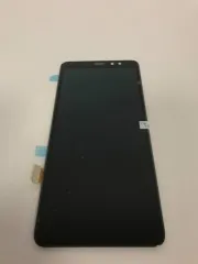 Lcd + Touchscreen Samsung A730/A8 PLUS 2018 Black Oled. Фото 3