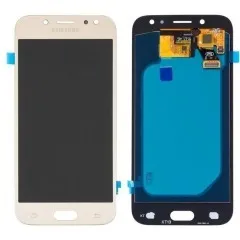 Lcd + Touchscreen Samsung J530 Gold TFT Premium. Фото 4