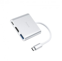 Usb Hub Hoco HB14 (Type C to USB+Hdmi+Type C). Фото 2