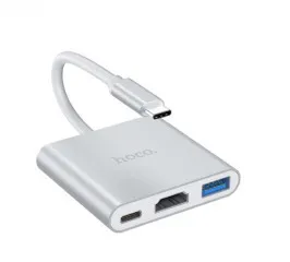 Usb Hub Hoco HB14 (Type C to USB+Hdmi+Type C). Фото 6
