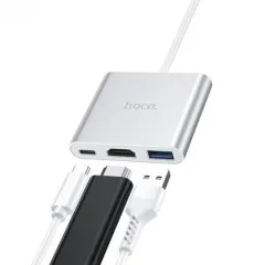 Usb Hub Hoco HB14 (Type C to USB+Hdmi+Type C). Фото 7