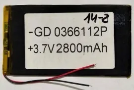 Акб 0366112 (2800mAh). Фото 4