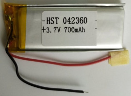 Акб 042360 (700mAh)