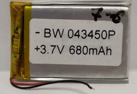Акб 043450 (680mAh). Фото 3
