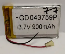 Акб 043759 (900mAh). Фото 2