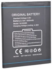 Акб 100% Original Doogee Leo/DG280. Фото 2