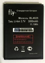 Акб 100% Original Fly BL4025 (IQ4411)