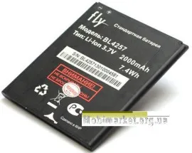 Акб 100% Original Fly BL4257 (IQ451). Фото 2