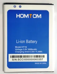 Акб 100% Original Homtom HT16. Фото 3