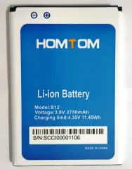 Акб 100% Original Homtom S12. Фото 3