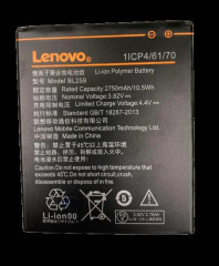 Акб 100% Original Lenovo BL-259 Vibe K5/A6020/c2