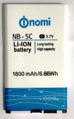 Акб 100% Original Nomi NB-5C/I182 (1800MAH)