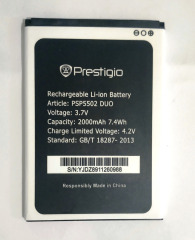 Акб 100% Original Prestigio PSP3506/3507/5502/3508/3517/3527