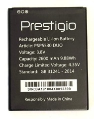 Акб 100% Original Prestigio PSP5530. Фото 2