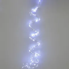 Гірлянди нитка кінський хвіст 300 діодів 3м White. Фото 3