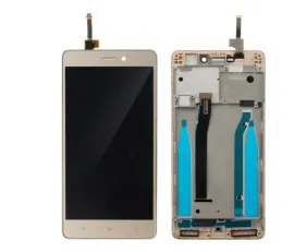 Lcd + Touchscreen Xiaomi Redmi 3/Redmi 3s/Redmi 3pro Gold з рамкою. Фото 2