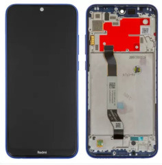 Lcd + Touchscreen Xiaomi Redmi Note 8T Black + Blue рамка