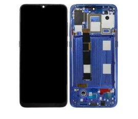 Lcd + Touchscreen Xiaomi MI9 Black + Blue рамка