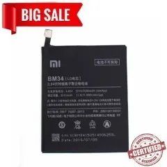 Акб 100% Original Xiaomi BM34/MI Note Pro. Фото 5