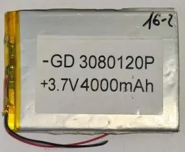 Акб 3080120 (4000mAh). Фото 3
