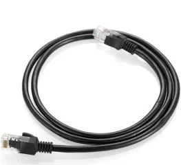 Кабель LAN 1m Black. Фото 4