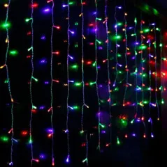 На вулицю Ice (білий кабель) 150 Led Color. Фото 4