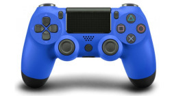 Джойстик PS4 Безпровідний (no logo) Blue