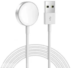 Безпровідна зарядка Hoco CW16 Apple watch White. Фото 3