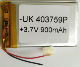 Акб 403759 (900mAh)